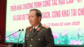 Công tác hậu cần đảm bảo tốt mọi nhiệm vụ của Công an Thủ đô