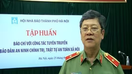 Báo chí là những người lính tiên phong trên mặt trận đấu tranh bảo vệ ANTT