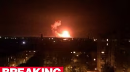 Nổ lớn tại kho đạn pháo ở Ukraine