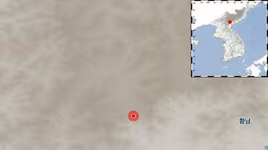 Động đất mạnh 3,2 độ richter tại Triều Tiên