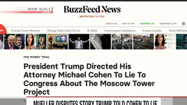 Truyền thông Mỹ: Tổng thống Trump chỉ đạo luật sư điều trần sai trước Quốc hội