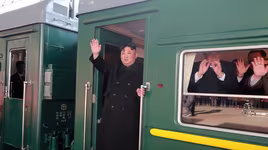 Đoàn tàu bọc thép chở ông Kim Jong-un đã tới tỉnh Hồ Nam Trung Quốc