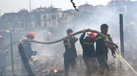 Ra mắt Đội chữa cháy chuyên nghiệp quận Ba Đình