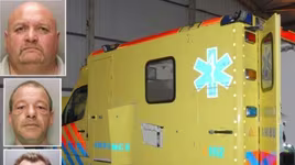 Táo tợn buôn ma túy bằng xe cứu thương "rởm"