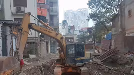 Dự án thoát nước tắc... mặt bằng