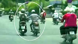 Đạp ngã đối tượng cướp gây chết người, có phạm tội không?