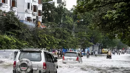 Giữ an toàn khi ra đường trong mùa mưa bão