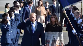 Chùm ảnh Nhật Bản nhiệt liệt chào đón Tổng thống Mỹ Donald Trump