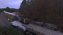 2 tàu hỏa đâm nhau ở Mỹ, 2 người thiệt mạng