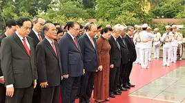 Lãnh đạo Đảng, Nhà nước, TP Hà Nội tưởng nhớ Chủ tịch Hồ Chí Minh