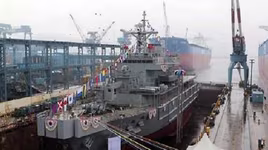 Hàn Quốc hạ thủy tàu cứu hộ kéo được tàu vận tải nặng 14.500 tấn