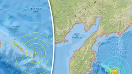 Động đất mạnh 7,8 độ richter ở vùng Kamchatka của Nga, cảnh báo sóng thần