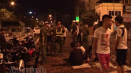 Công an Hà Nội ra quân tổng kiểm tra hành chính ban đêm toàn Thành phố