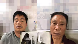 Hàng chục cảnh sát bao vây, bắt giữ đối tượng mang K59 đi vận chuyển lượng ma túy "khủng"