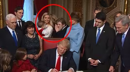 Những khoảnh khắc ấn tượng của đại gia đình Tổng thống Donald Trump trong ngày nhậm chức