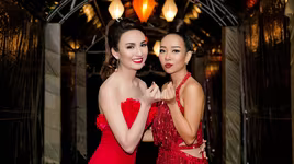 Hoa hậu Ngọc Diễm rạng rỡ làm MC phục vụ APEC