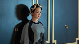 Hoa hậu đền Hùng Giáng My biến ảo với bộ sưu tập mới của Võ Việt Chung