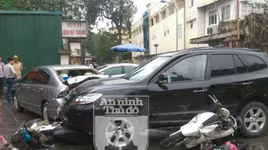 Hà Nội: Diễn biến vụ "xe ô tô điên" gây tai nạn liên hoàn ở cổng Bệnh viện Bạch Mai