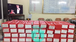 Chở lượng pháo sáng "khủng" trong đêm, không qua mắt lực lượng 141