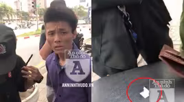 Giấu heroin trong ví, đối tượng vừa ra tù ngoan cố "em vừa nhặt ví ở kia..."