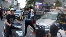 [CLIP] Cảnh sát 141 và 113 chặn dừng lái xe ô tô say rượu, manh động