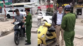 Công an nhắc nhở nhiều thanh niên chủ quan, không đeo khẩu trang