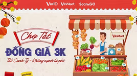 Đến VinMart sắm Tết, nhận ngay "lì xì" 500.000 đồng từ VinID Pay