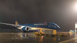 Sân bay quốc tế Vân Đồn đón 3 chuyến bay về từ Anh, Pháp, Đức