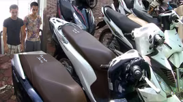 Phanh phui đường dây trộm cắp xe máy rồi bán qua mạng Internet