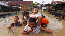 41 người Indonesia thiệt mạng vì bão Cempaka