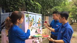 Những bốt điện nở hoa