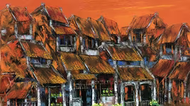 Hồn phố đọng trong tranh của Nguyễn Minh Sơn