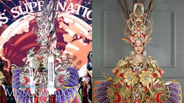 Khả Trang đoạt giải "Trang phục truyền thống đẹp nhất" tại Hoa hậu Siêu quốc gia