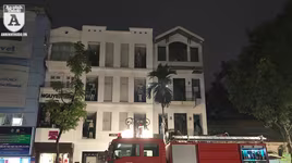 Cảnh sát PCCC dập tắt đám cháy tại cửa hàng thời trang ở Hà Nội chỉ sau 10 phút