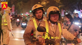 Hà Nội: Huy động tối đa lực lượng Công an đảm bảo an toàn giao thông toàn thành phố
