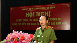 Bộ Tư lệnh Cảnh sát Cơ động: Đổi mới công tác Đảng, công tác xây dựng lực lượng