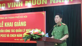 Tập huấn công tác PCCC cho 2.340 CSKV và Công an phụ trách xã