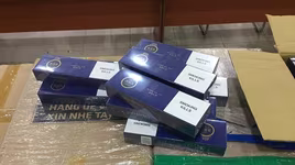 Nam thanh niên vận chuyển 2.460 bao thuốc lá ngoại nhập lậu