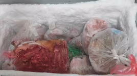 Thu gần 3 tạ thịt, xương bò tại cơ sở không có đăng ký kinh doanh