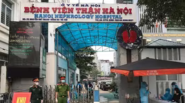 Tổ chức 2 chốt kiểm soát cách ly tại Bệnh viện Thận Hà Nội