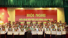 Bộ Công an vinh danh điển hình tiên tiến lực lượng Công an xã