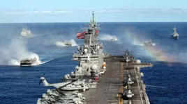 [ẢNH] Hoảng hốt với 4.500 lính Mỹ cùng siêu tàu đổ bộ nằm phục, sẵn sàng can thiệp vào Syria