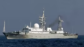 [ANH] Mỹ bất ngờ khi tàu do thám Nga đột ngột xuất hiện ngoài khơi