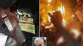 [ẢNH] Đặc nhiệm Mỹ kéo thi thể tướng Iran khỏi xe sau khi bị trúng tên lửa