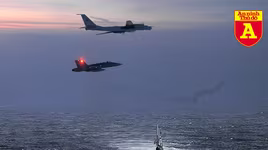 [ẢNH] Máy bay săn ngầm khổng lồ Nga chạm mặt tàu ngầm hạt nhân mạnh nhất Mỹ