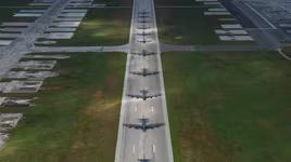 [ẢNH] Pháo đài bay B-52 Mỹ diễn tập 'voi đi bộ' ở đảo Guam