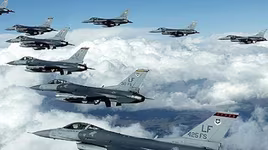 [ẢNH] Tiêm kích F-16 đảo Đài Loan ào ạt ném bom diễn tập