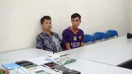 Bắt giữ hai đối tượng giả Công an, lừa đảo chiếm đoạt tiền qua điện thoại 