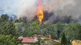 Cháy rừng ở miền Nam nước Pháp đe dọa cuộc sống người dân