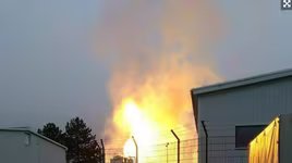 Nổ trạm tiếp nhận khí đốt ở Áo, gần 20 người thương vong